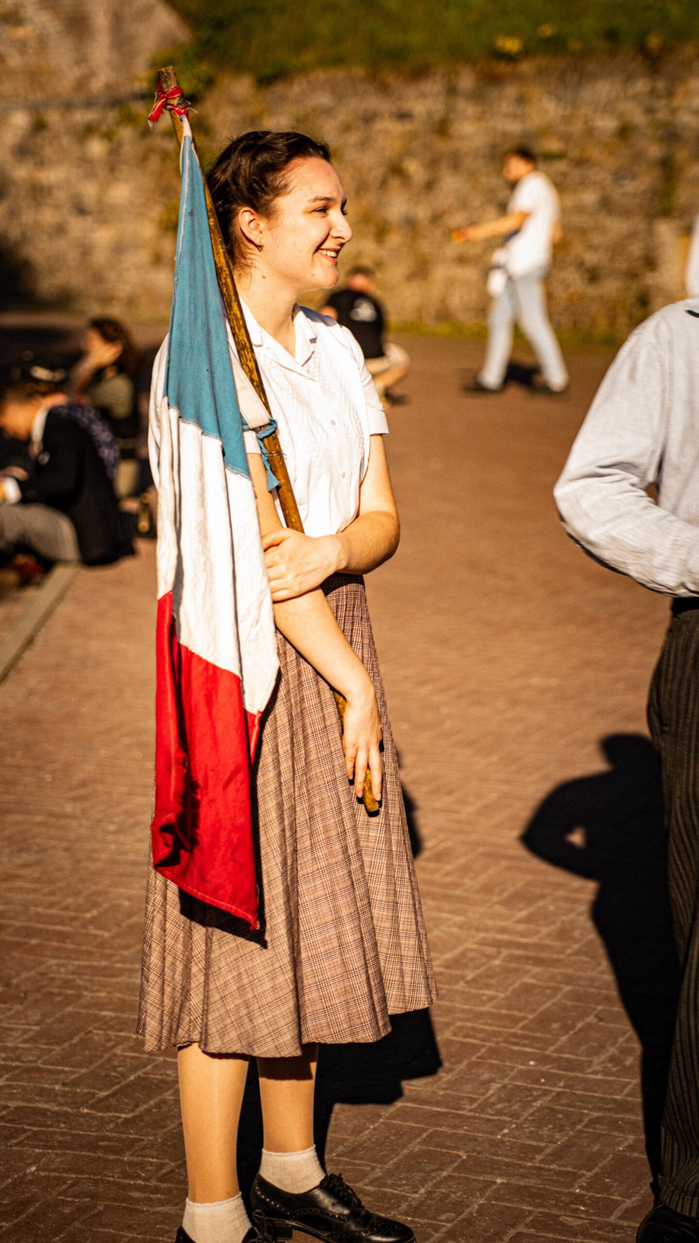 Reportage photo sur le tournage du film Libération
